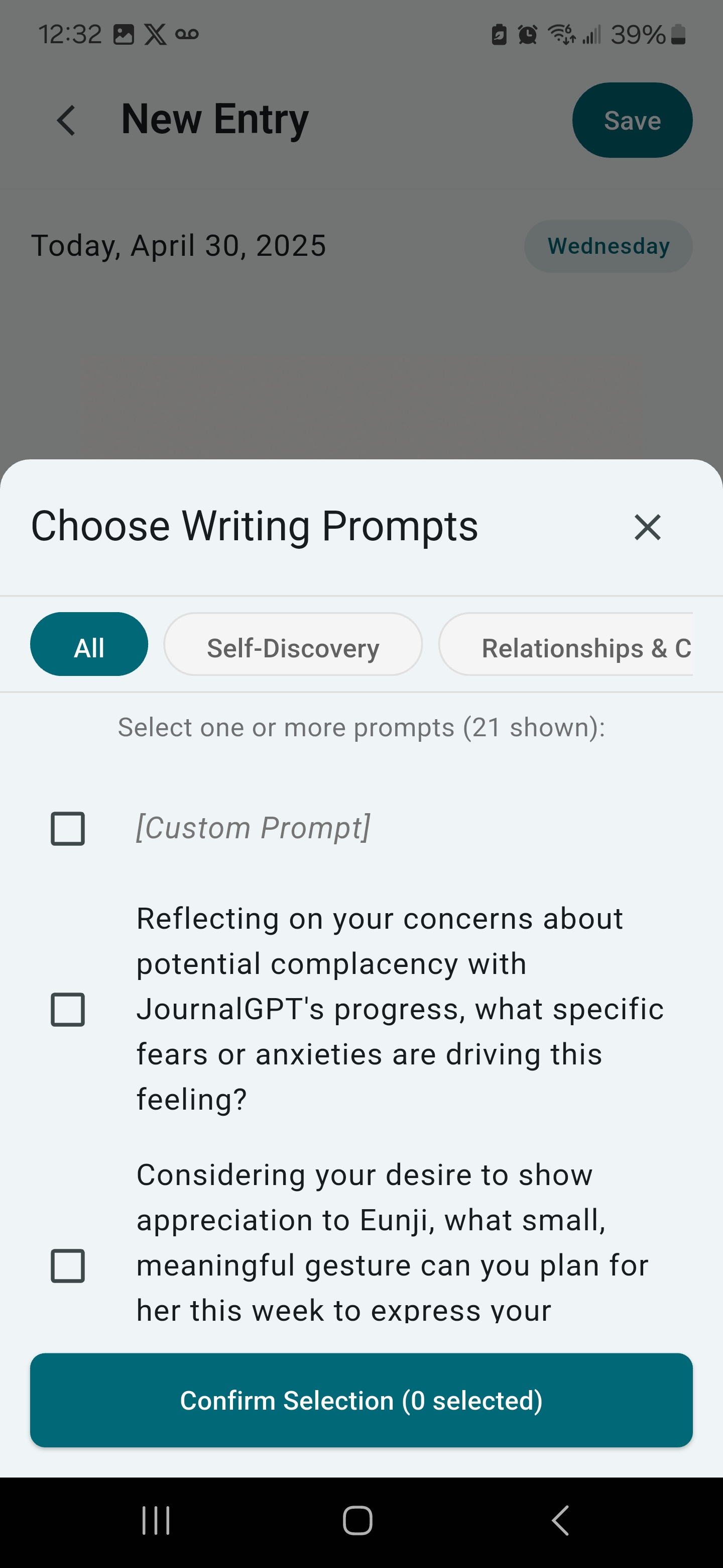 InnerPrompt Journaling Prompts